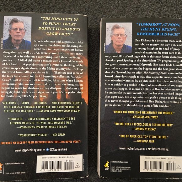 2 Stephen King Paperback Novels - Picture 3 of 5